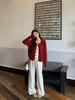 Women's Korean Sweet Bow Knot Two-Piece Cardigan Sweater - Autumn/Winter Brightening Top