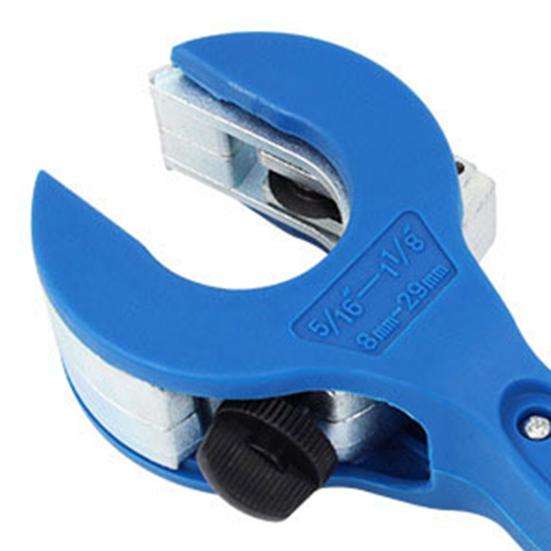 Water Pipe Cutter High-Strength Zinc Alloy Ratchet Tube Cutter Ergonomic Anti-Slip Handle Portable Pipe Cutter Tool