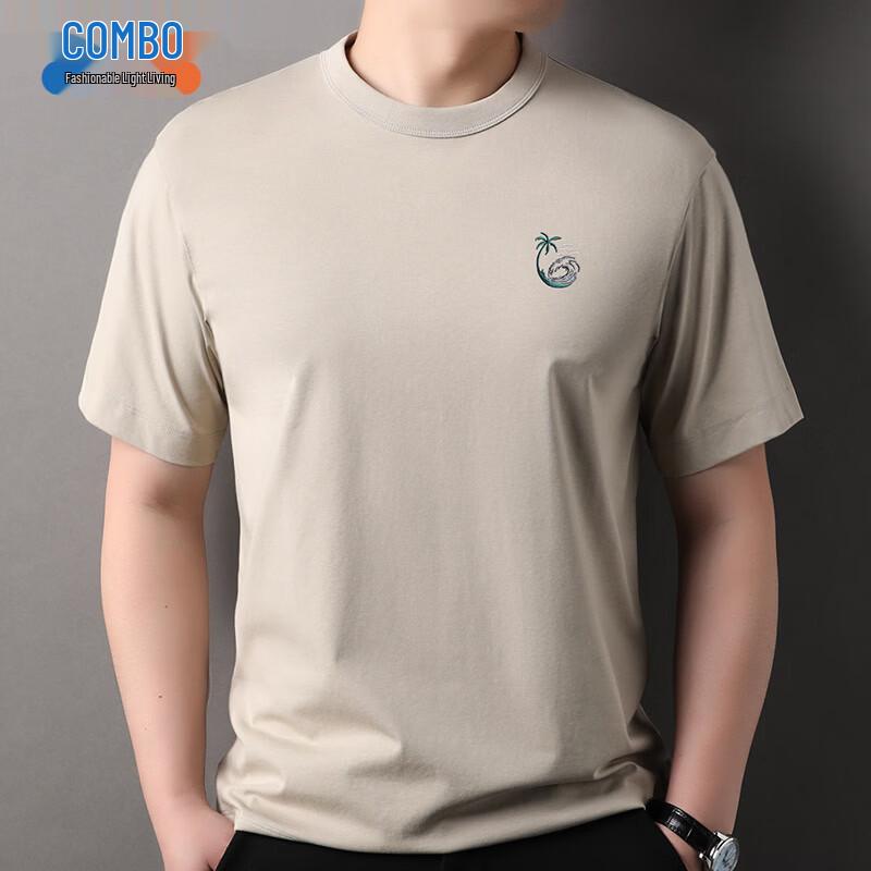 

Kanboc Men s Cotton Blend Casual Short Sleeve T-Shirt L