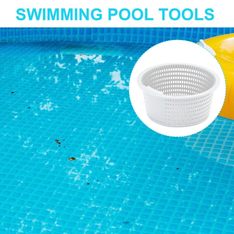 2Pcs Professional Pool Skimmer Basket Pool Filter Basket Pool Cleaning Accessories Replacement Basket Filter Basket
