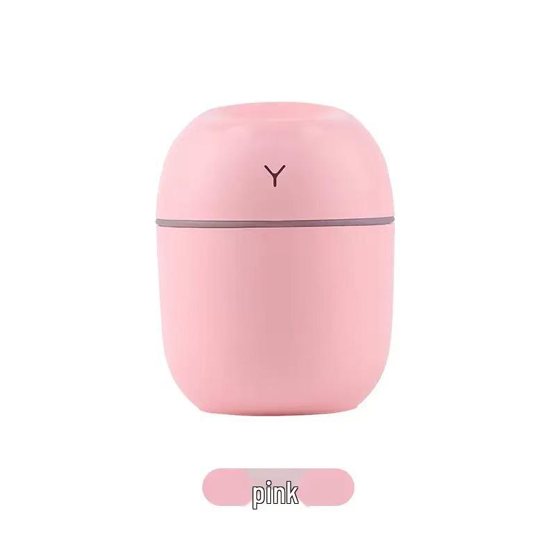 Compact USB Spray Humidifier - Quiet, High Mist Output for Home, Bedroom, Office, or Desktop