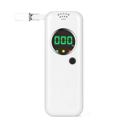 Alkoholtester, tragbarer Atemalkoholtester mit LED-Bildschirm und 6 Mundstücken