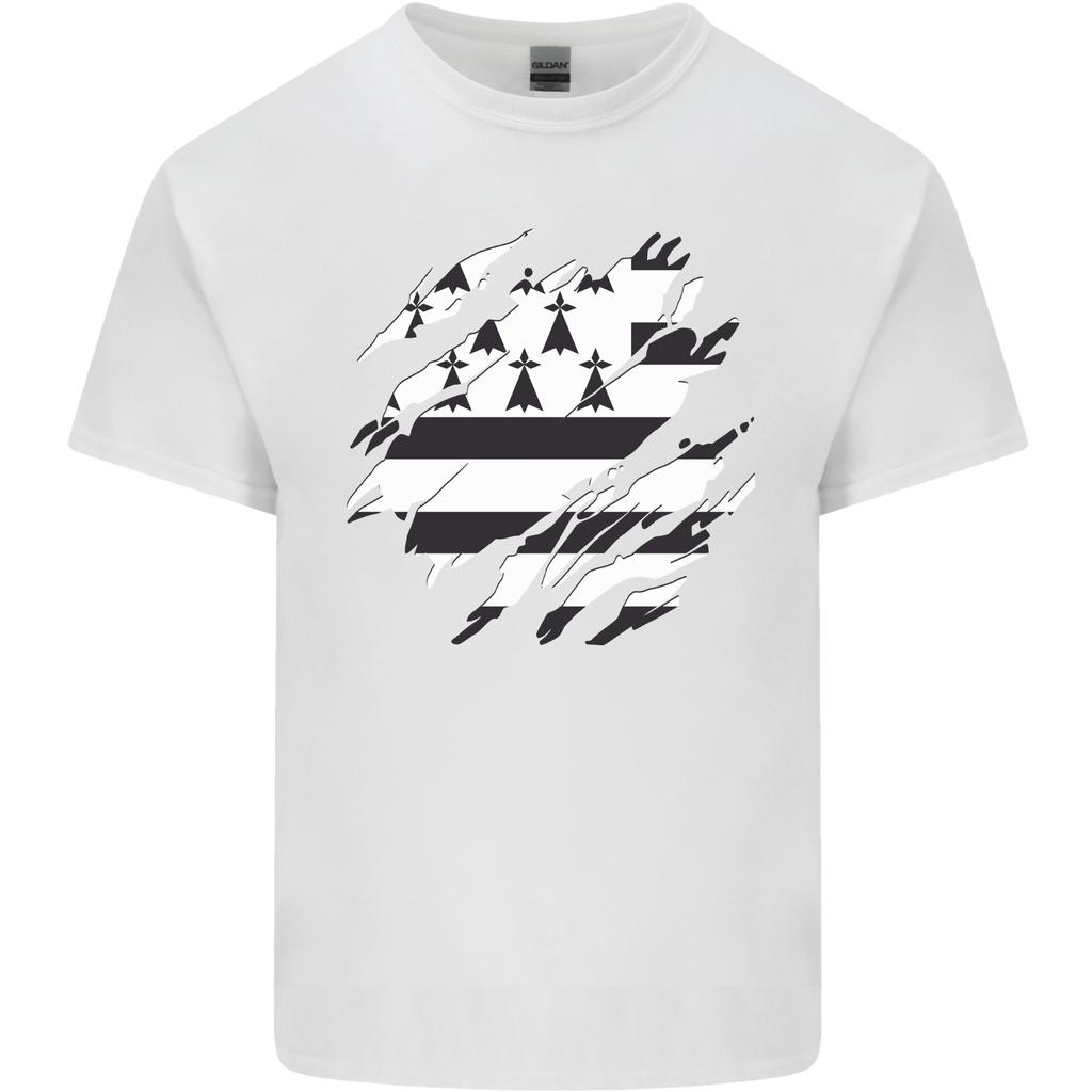 Torn Flag Brittany Unisexs Light Cotton TShirt