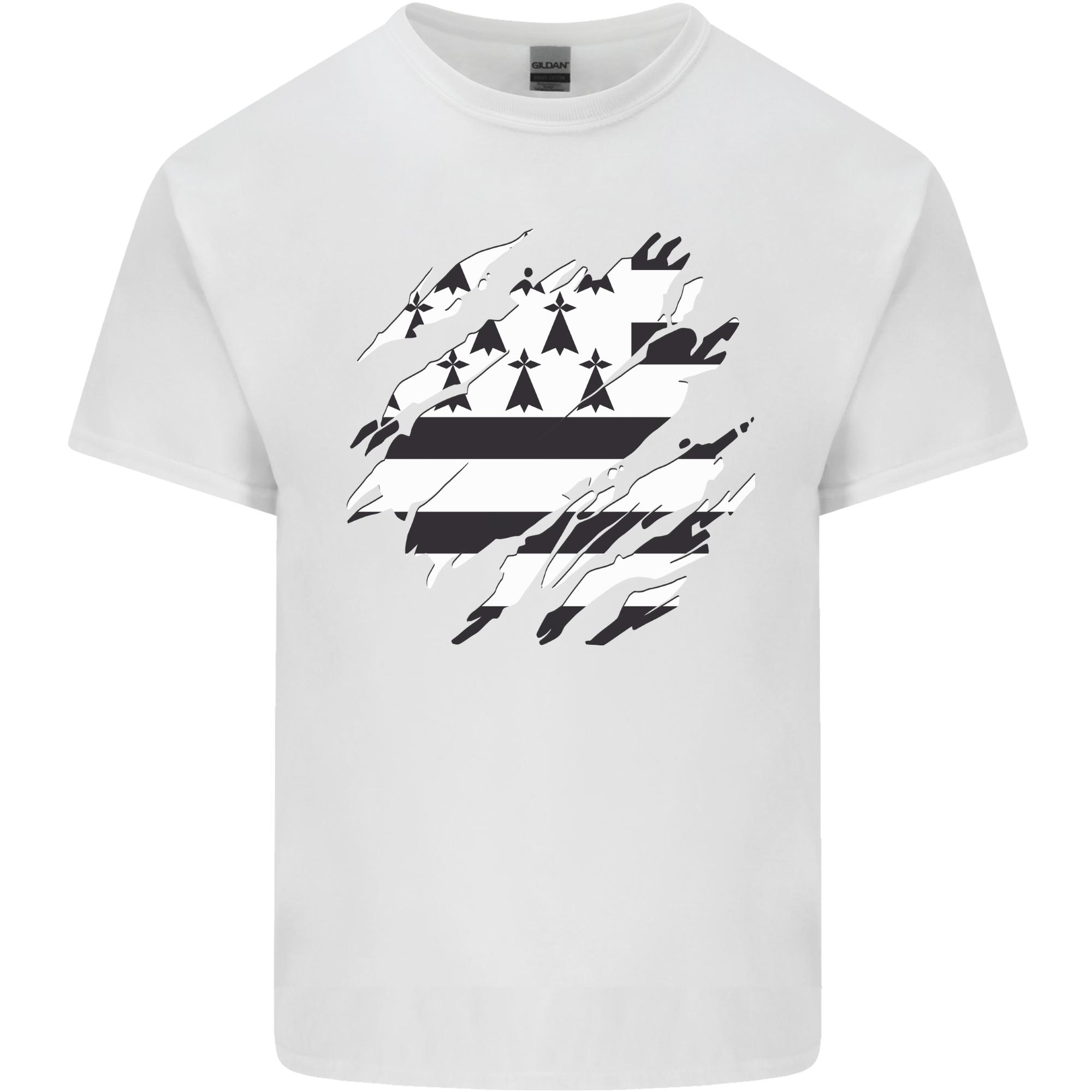 Torn Flag Brittany Unisexs Light Cotton TShirt S