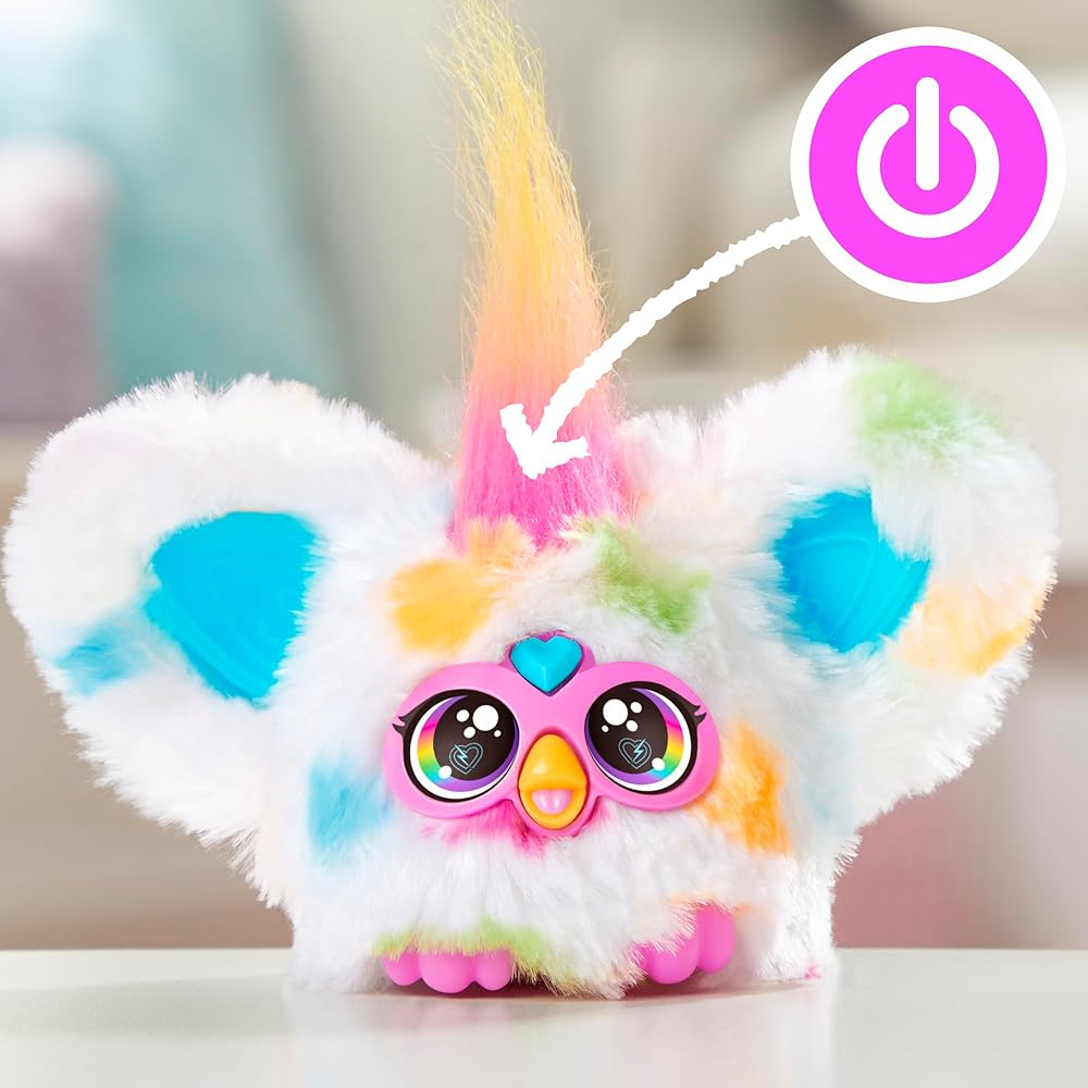 Hasbro Furby Furblets Mini Friend 45 Sounds Interactive Plush Toy Ages 6+ Multicolor G1613