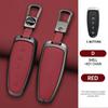 Zinc Alloy Car Key Case Cover For Ford Escape Focus C Max Kuga Edge Explorer Taurus Keyring Remote Control 5 Button Protection