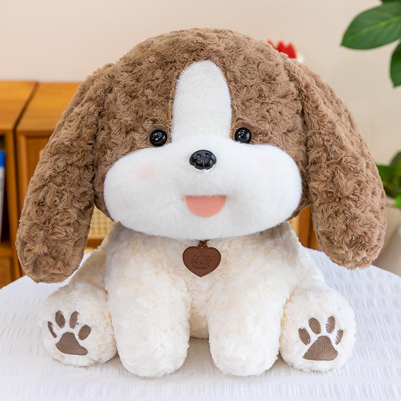 Milk Dog Pillow Plush Toy Puppy Doll Girl Sleeping Hug Birthday Gift Comfort Doll Gift