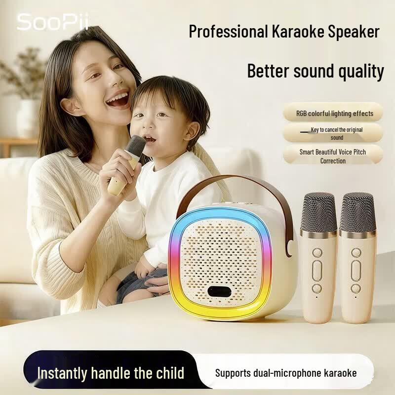 SooPii BT30 All-in-One Karaoke Microphone (CN Version)