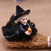 Halloween Village Pumpkin And Elf Door Miniature Set Dollhouses Tabletop Decoration Miniature Scene Props