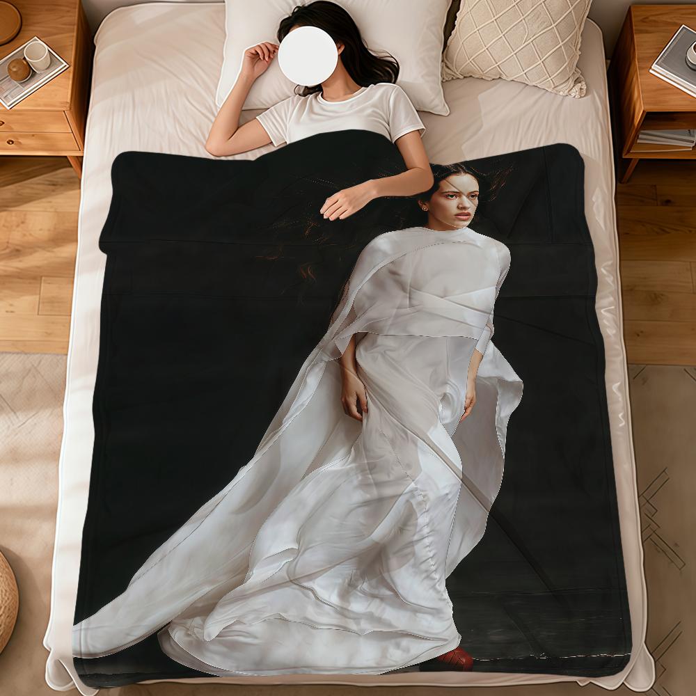 singer r-rosalia Lux Berghain fashion cool soft warm plush blanket dorm sofa living room pet hogar bedroom gift nap home Flannel