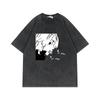 230g Tokyo Revengers T-Shirt Oversized Vintage Anime Print Baumwolle Kurzarm Tee