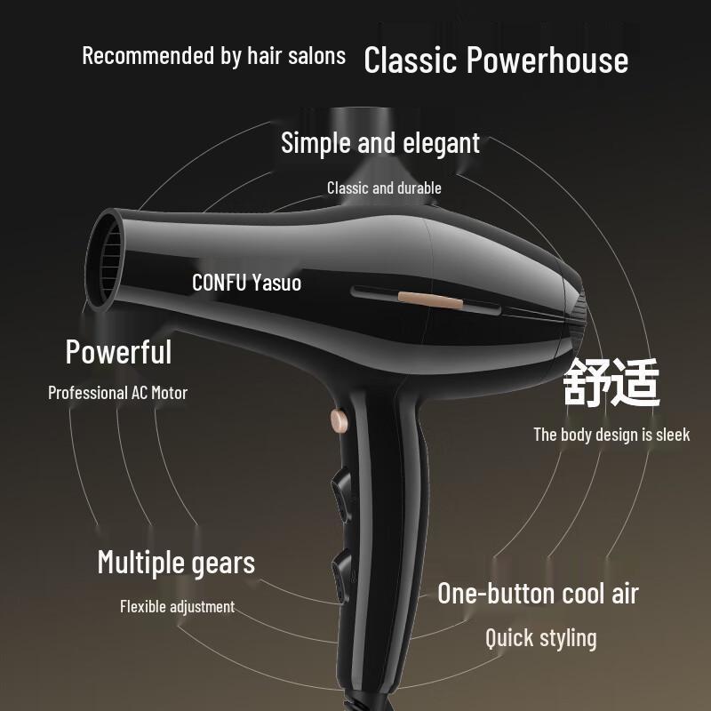 CONFU Professional & Home Hair Dryer
