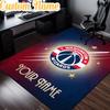 Custom Name Washington basketball Logo  Rug, Office Rug, Chair Rug, Carpet for Living Rooms, Doormat Game Rug Home Decor Christmas Gifts