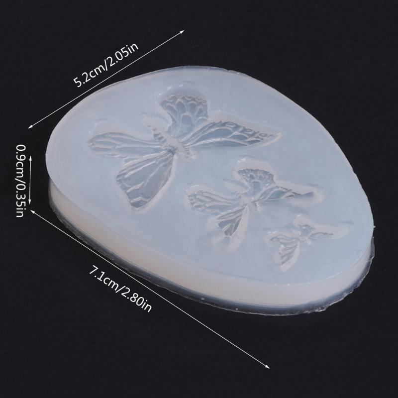 Butterfly Silicone Pendant Mold DIY Butterfly Keychain Earring Brooch Necklace Jewelry Crafts Making Epoxy Resin Mould