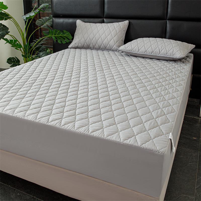 Waterproof Quilted Mattress and Pillowcase Set - 3-Piece Nantong Home Textile