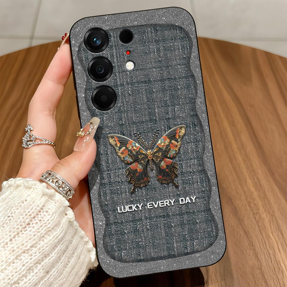Phone Case For Tecno Camon 50 Pro Ultra 4G 5G Polka Dot Bow Soft Protective Black Cover For Tecno Camon50 Pro Ultra Funda