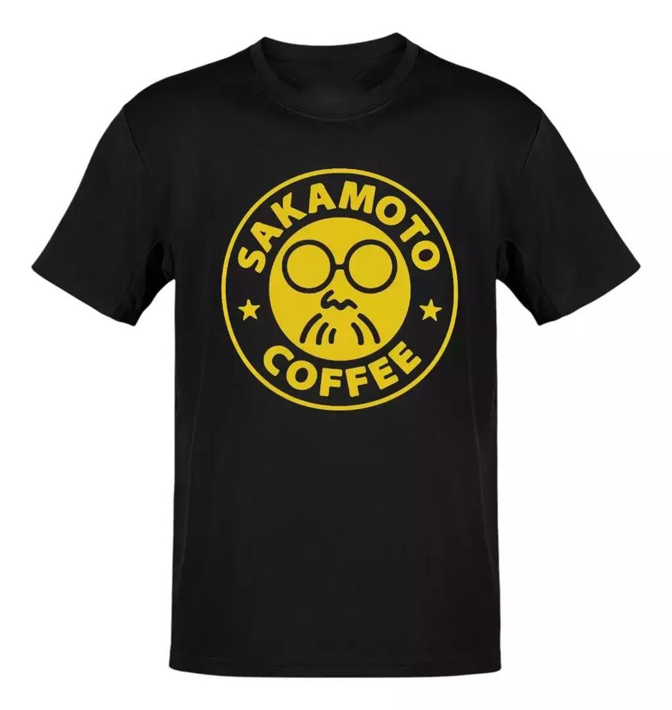 Anime Sakamoto Days Sakamoto Coffee Yellow TShirt Size S4XL Gift For Friends