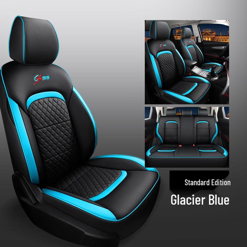 

CLY Чехол на сиденье из натуральной кожи на заказ: Стильный, всесезонный чехол для Changan CS55 111