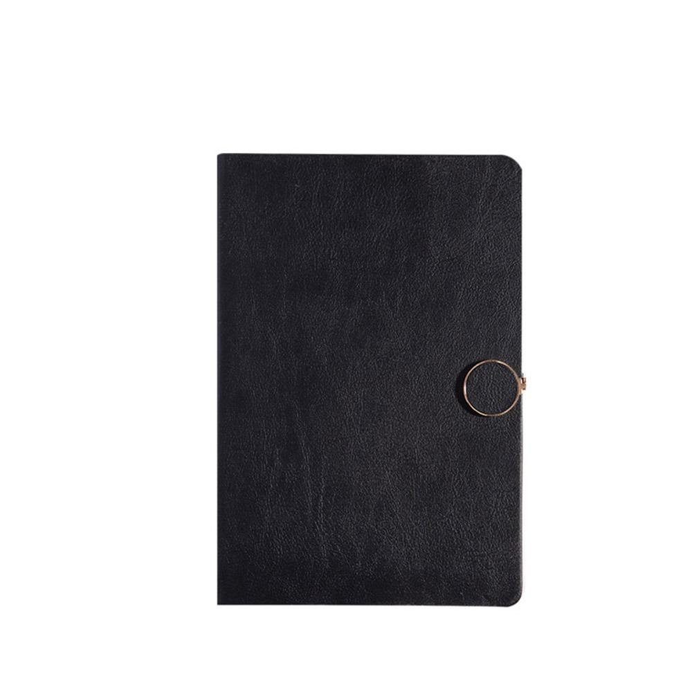 200 Pages Business Office Notebook PU Leather Cover Diary Students Notebook  Agenda Organizer