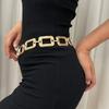Versatile Hollow Out Square Shaped Waist Chain For Women Accessories