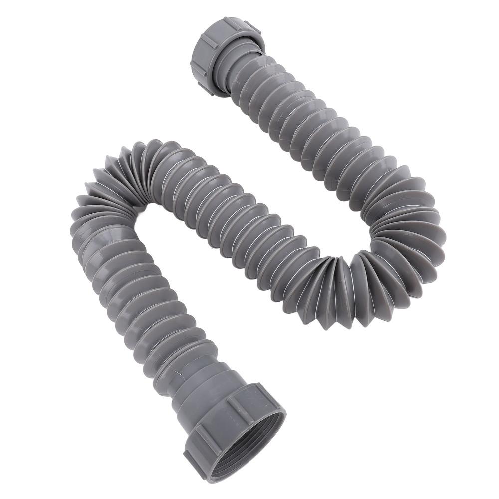 Tuyau S Siphon 1-1/2 Pouce Diamètre Entrée 45mm Kit Tuyau Siphon Sous Évier Tuyau Plomberie Buanderie