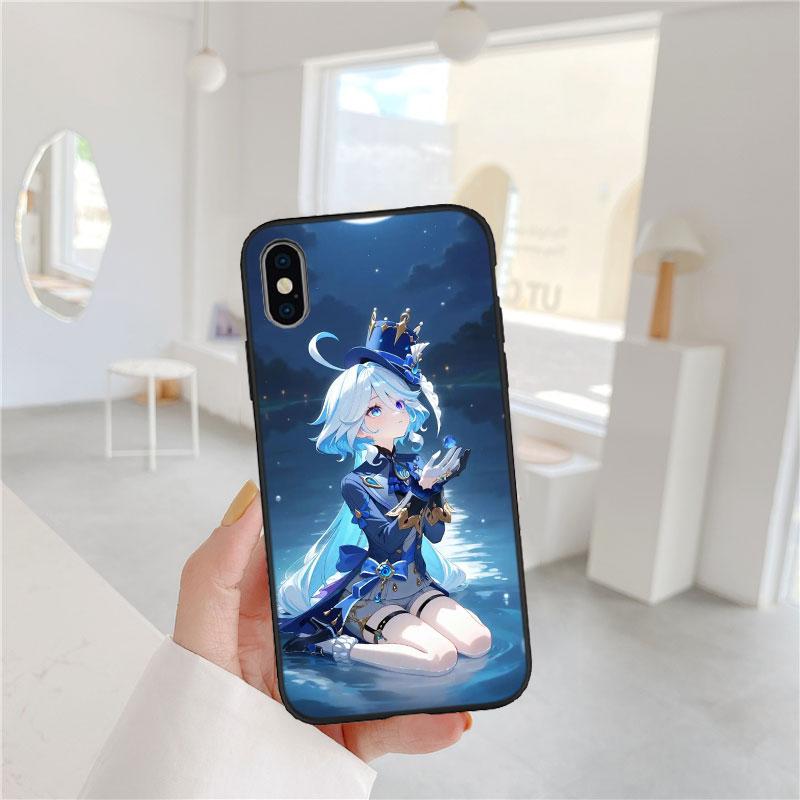 LO47 Genshin Impact Soft Shell Phone Case for Xiaomi Xiaomi Poco M4 M5 M6 M7 X3 X6 X7 F8 Ultra Pro GT NFC