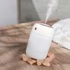 Portable Mini USB Ultrasonic Humidifier Two Mist Modes Color LED Night Light Silent Air Moisturizer for Vehicle Bedroom Office