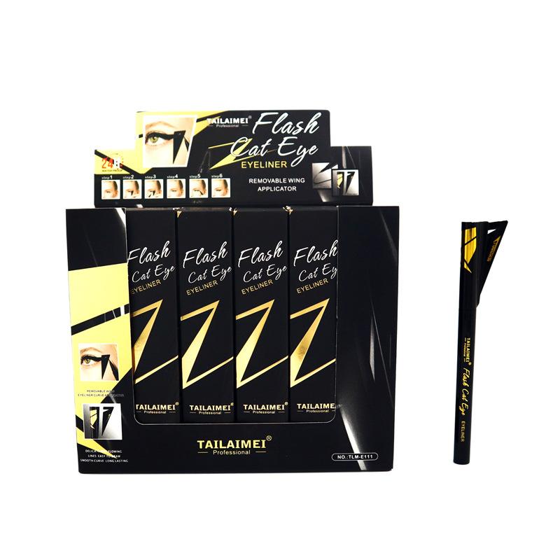 Ultra Thin Cat's Eye Eyeliner Pen Wholesale Black Quick Drying, Smooth, Waterproof, Durable Eyeliner Pen