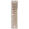 Harmonica Comb 12‑Hole Chromatic Scale for HOHNER 270D Original 270 LA12 TOOTS Reed PlateGold