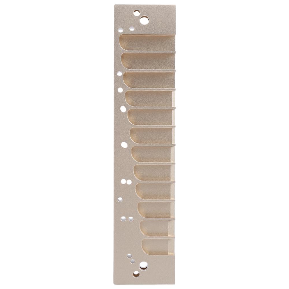 Harmonica Comb 12?Hole Chromatic Scale for HOHNER 270D Original 270 LA12 TOOTS Reed PlateSilver