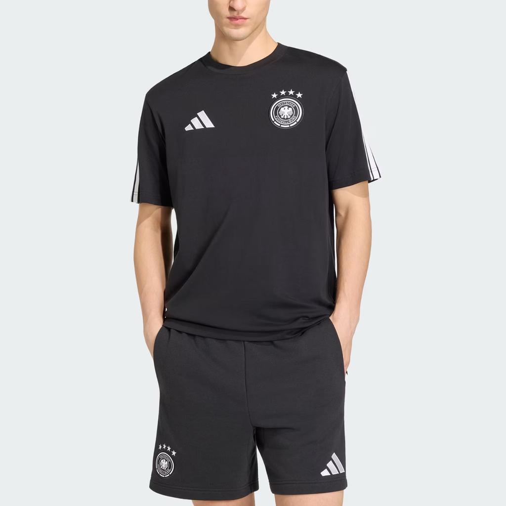 adidas T Shirts Men's Black Crew Neck JZ9352
