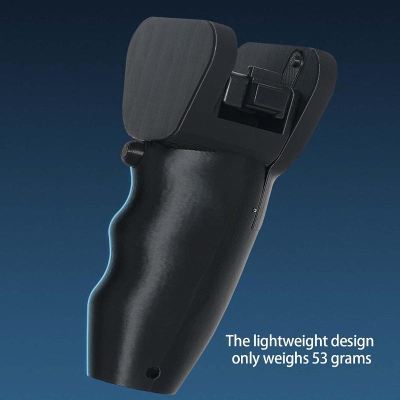 Ergonomic Camera Handle Mount For 360 Panoramic Devices Toolless Snap On Design Comfortable Grip For Long Shoots