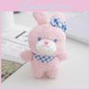 Adorable Plush Bear Keychain Stuffed Toy Cute Rabbit Backpack Charm Gift