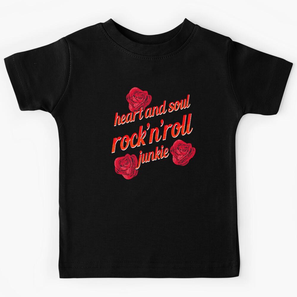 Copy of HEART & SOUL ROCK & ROLL JUNKIE Kids T-Shirt 100