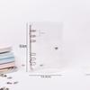 Transparent PVC A5 Planner Cover with Refillable Binder & Zipper Bag
