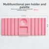 10-Compartment Plastic Pen Stand with Color Palette Nail Art Tools Holder  for Nail Art Painting