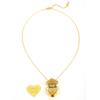 Groothandel Blikopener Liefde Frame Envelop Hart Hanger Bedel Ketting 18k Verguld 304 Roestvrij Staal Dames Delicaat Cadeau Sieraden