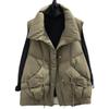 Chaleco de Alta Gama Estilo Occidental Chaleco Acolchado de Algodón para Mujer Otoño e Invierno Chaleco Suelto: vacío(0)