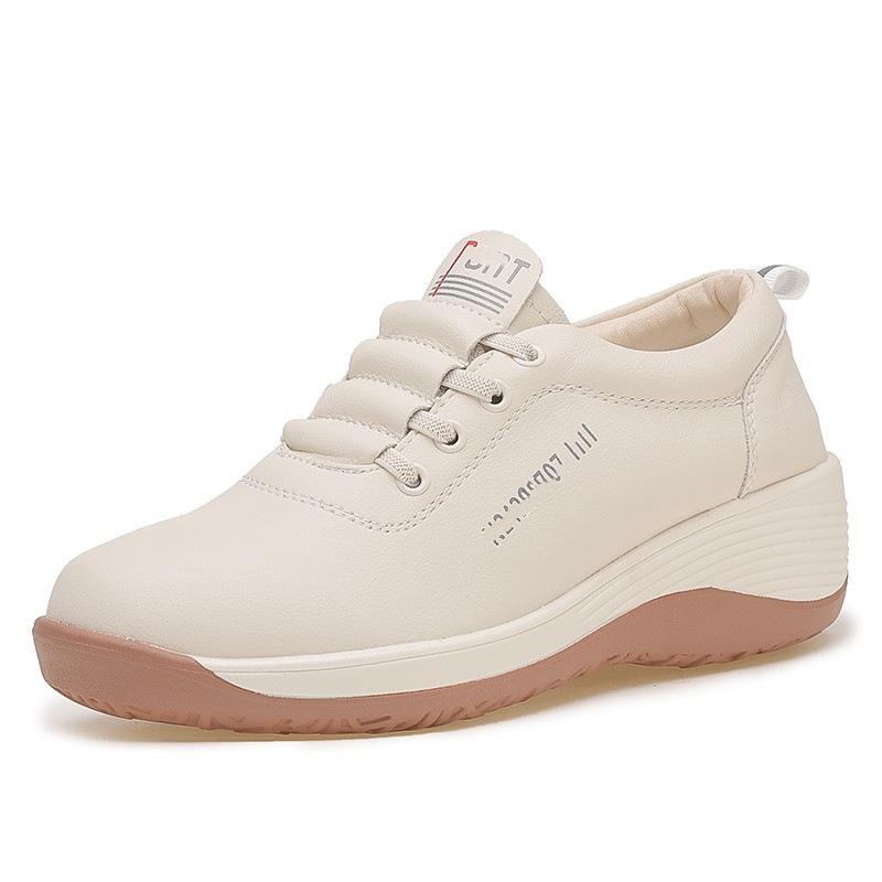 Single shoes spring new soft sole light non-slip sports travel lazy shoes