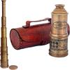 Handgefertigtes Teleskop mit Box, Marine-Antikes Teleskop, Marine-Fernglas, 38,1 cm