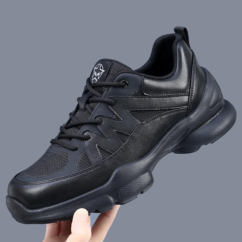 

Aijia new men s shoes summer outdoor hiking non-slip breathable casual mesh sports casual walking shoes C trace 44 чёрный