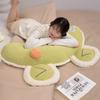 Girl Heart Animal Curved Bear Frog Throw Pillow Plush Toy Fox Doll Home Sofa Pillow Rag Doll