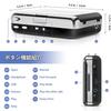 Cassette Tape Tape to MP3 Battery USB Includes Earphones Digitizer, Converter, & Powered, Portable, 3.5mm (Silver)