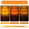 1Pc Glass Table Lamp 3 Color Dimming Living Room Atmosphere Lamps Eye Protection Night Light for Girl Bedroom Bedside Decoration