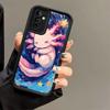 Phone Case for Samsung Galaxy A17 A16 A15 A14 A13 Axolotl Cartoon Cute A56 A36 A26 A55 A35 A25 A54 A34 A24 A53 A33 A23 A07 A06