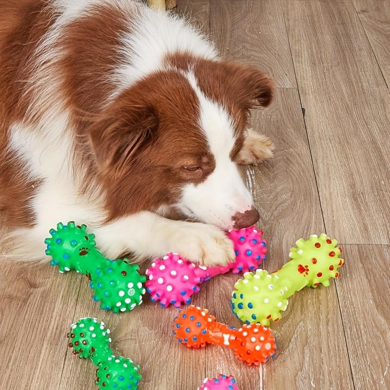 1pc Pet Chewing Squeaky Toy, Random Style Sent, Dog Bite Resistant Rubber Toy for Small Medium Dogs