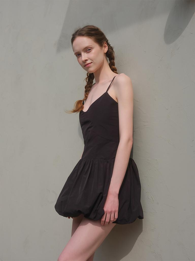 NONESUCH Mini Balloon Ballerina Dress/Black