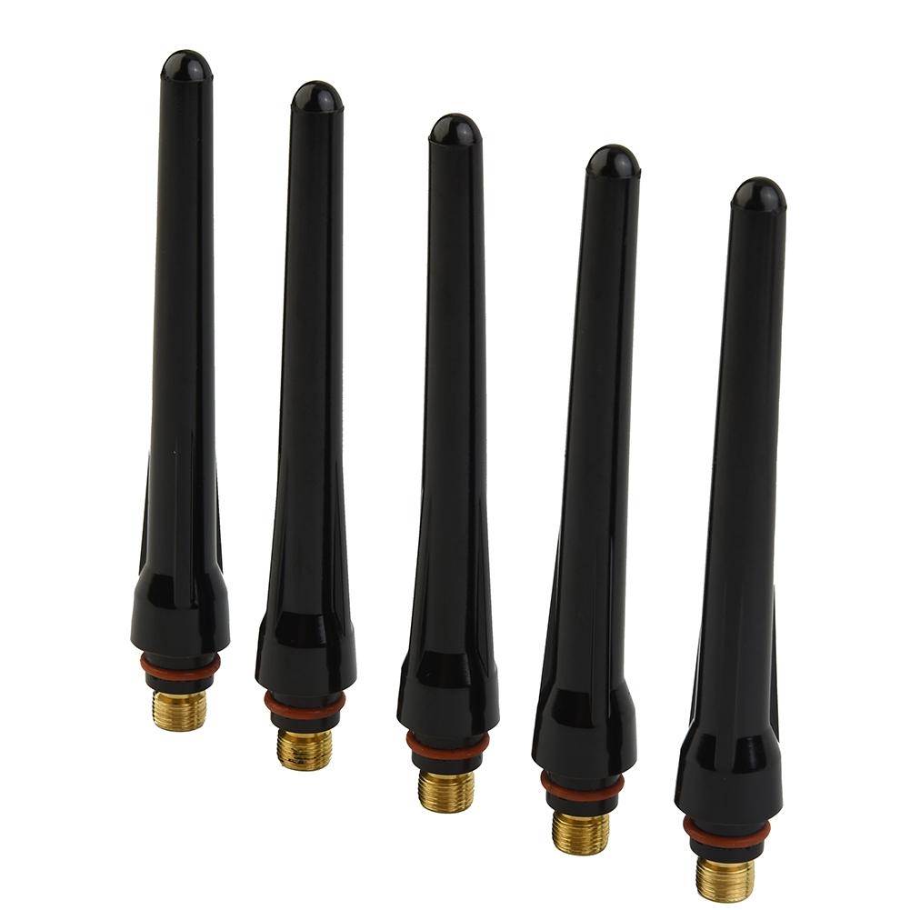 Confezione da 5 pezzi 57Y02 Accessori per tazza posteriore lunga per torcia di saldatura TIG WP-17/18/26