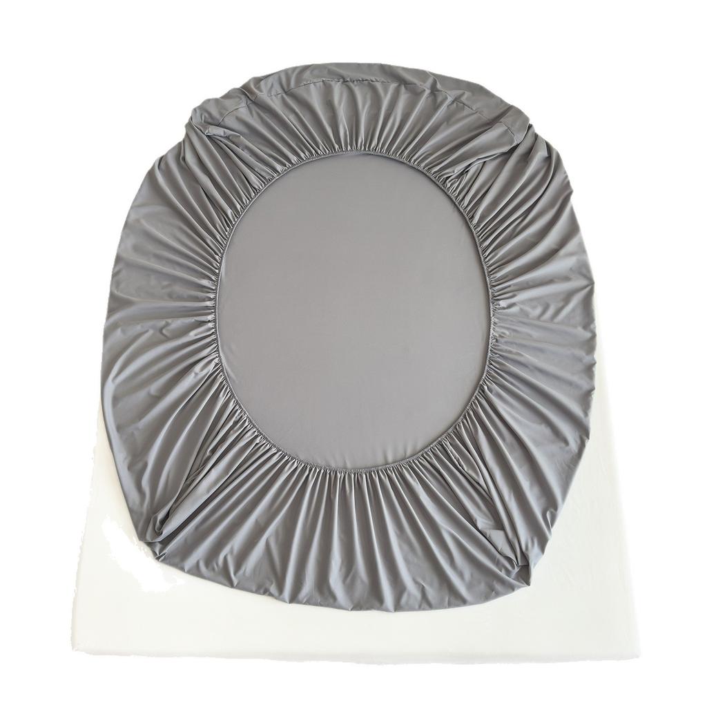 Cartoon Bed Sheet Solid Color Brushed Bed Sheet Washed Cotton Bed Sheet Mattress Protector