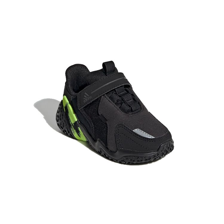 Adidas 4Uture Comfortable Versatile Breathable Low-Top Walking Shoes Baby Shoes Black EG8334
